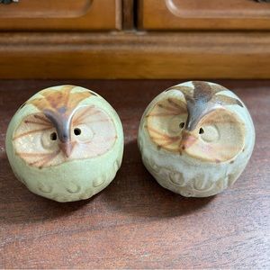 vintage Japanese ceramic salt and pepper shaker NWT